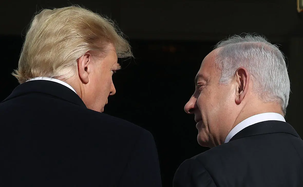 Дональд Трамп и Биньямин Нетаньяху (Mark Wilson / Getty Images)