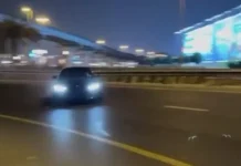 Турист в Дубае получил крупный штраф за дрифт на BMW на шоссе шейха Зайда turist v dubae poluchil krupnyj shtraf za drift na na shosse shejha zajda-news-blog-ru-0