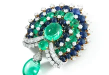 Брошь Bvlgari Одри Хепберн и Баленсиага на торгах brosh odri hepbern i balensiaga na torgah-news-blog-ru-0