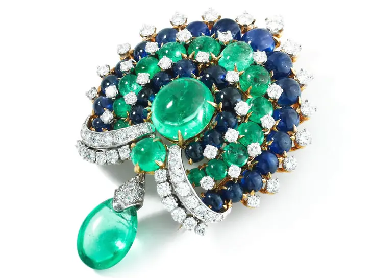 Брошь Bvlgari Одри Хепберн и Баленсиага на торгах-0