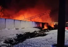 Евгений Первышов сообщил о быстрой ликвидации пожара РЖД evgenij pervyshov soobshhil o bystroj likvidaczii pozhara rzhd-news-blog-ru-0