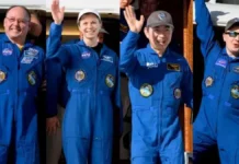 Успешная эвакуация экипажа МКС NASA и SpaceX командой Майка Финка uspeshnaya evakuacziya ekipazha mks i komandoj majka finka-news-blog-ru-0