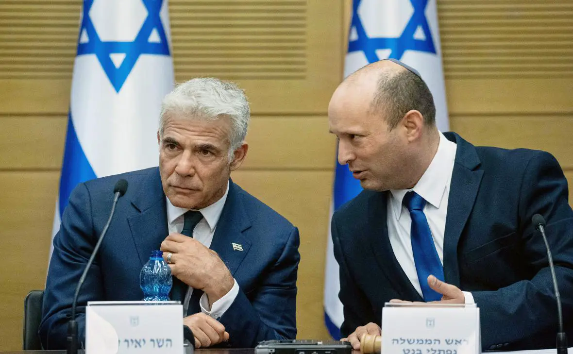 Яир Лапид и Нафтали Беннет (JINI / XinHua / Global Look Press)