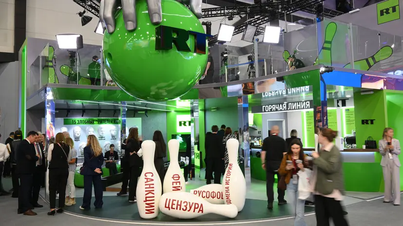 Крупные мировые СМИ обратили внимание на стенд RT на ПМЭФ-2026
