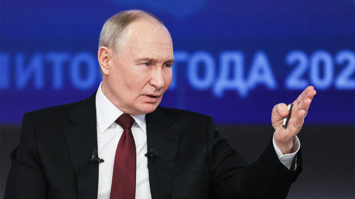 "Итоги года" с президентом РФ Путиным