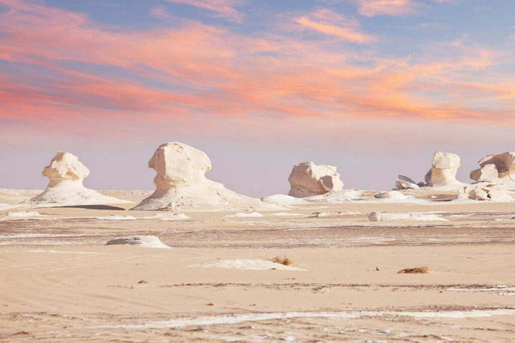 Белая пустыня в Египте