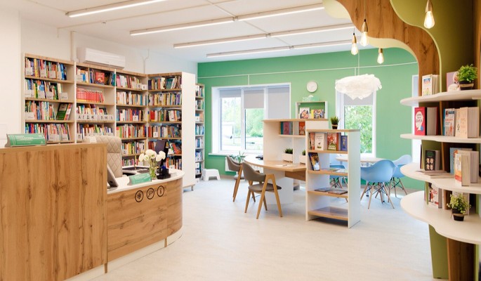 В Крюкове открылась библиотека с постаматом, копицентром и выставочным пространством