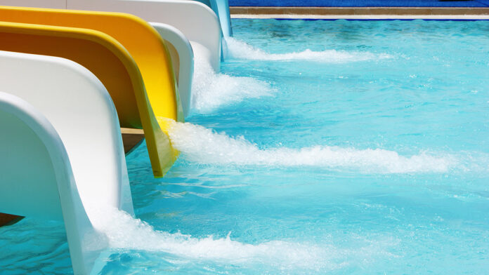 Water,Slides,At,The,Water,Park