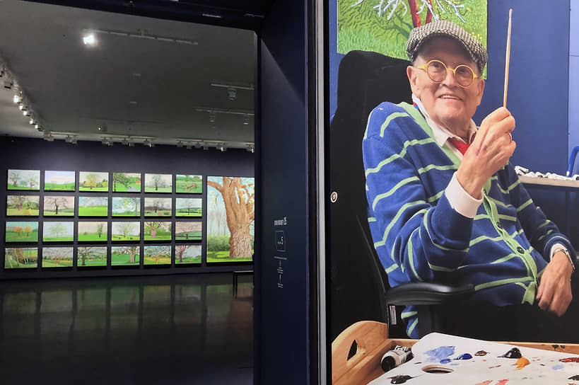 В Нормандии Дэвид Хокни смотрел, как растут деревья