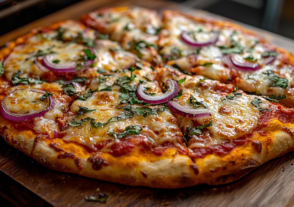 Домашняя пицца на кефире