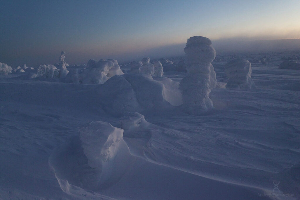 Ледяные башни на Эребусе
