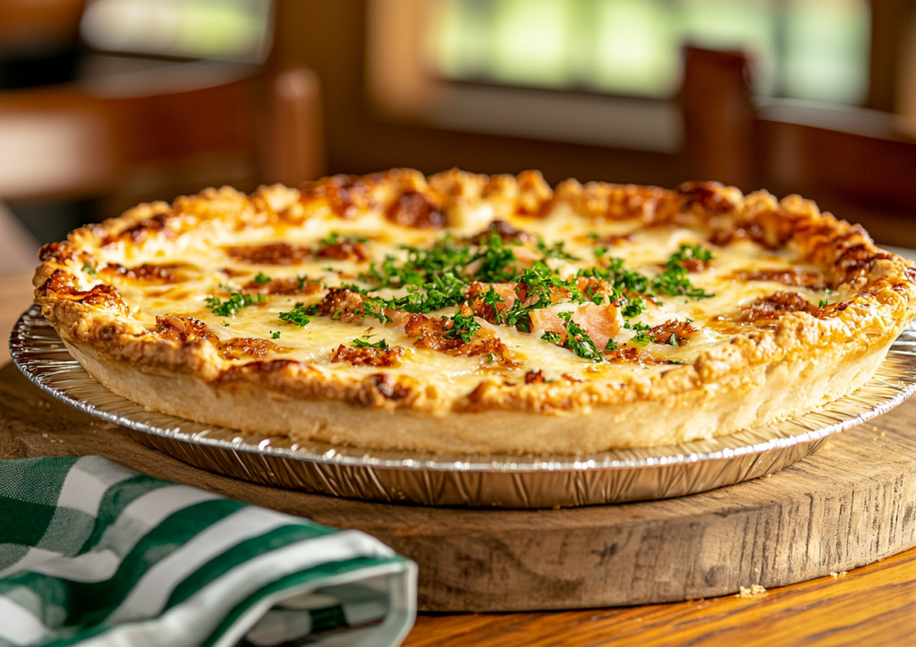 Ленивый пирог с картошкой! Рецепт без теста для уставших мам!