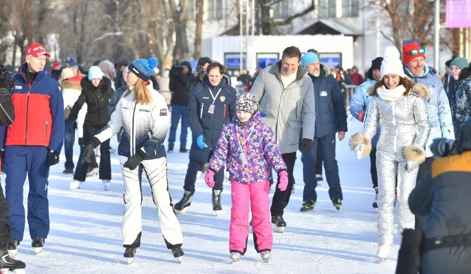 Началась регистрация на бесплатные катки проекта "Московские сезоны"