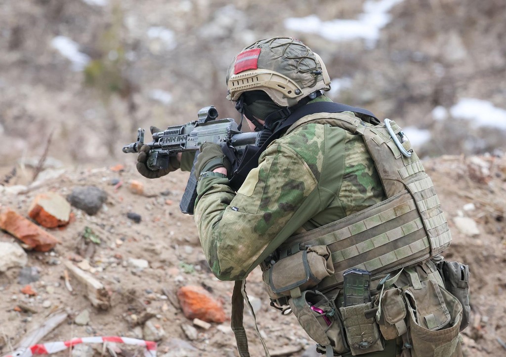 Военнослужащий ВС РФ в зоне СВО