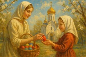 Пасхальные яйца - символ возрождения и радости в светлый праздник pashalnye yajcza simvol vozrozhdeniya i radosti v svetlyj prazdnik-lessontime-ru-174462239700-0