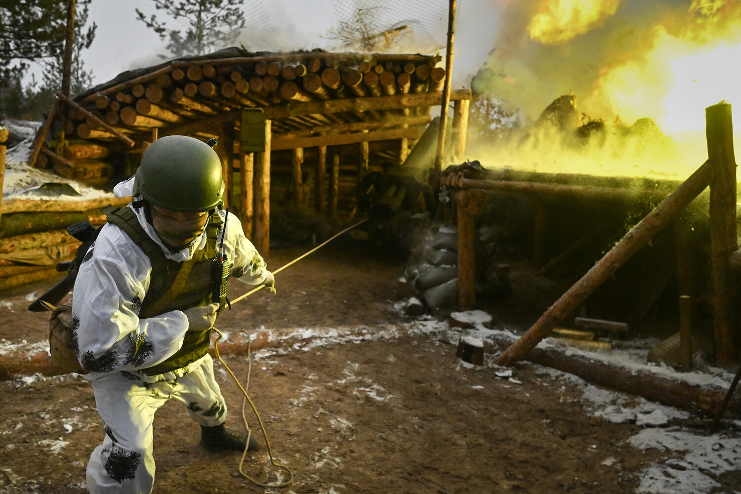 Разгром САУ Caesar и ЗРК Patriot в ходе операции группировки «Восток» под Темировкой-0