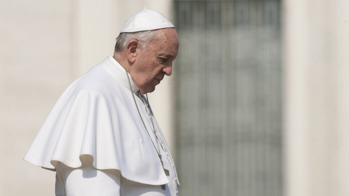 Vatican,City,,Vatican,-,March,11,:,Pope,Francis,Greets