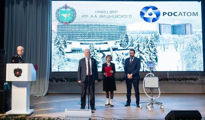 "Росатом" передал госпиталю Вишневского уникальные аппараты для реанимации