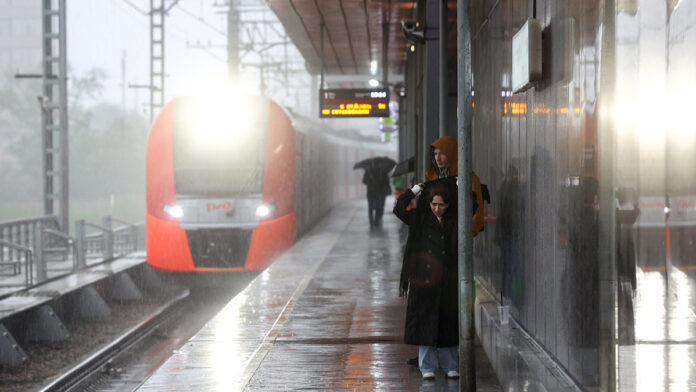 Дождливая погода в Москве 27 апреля