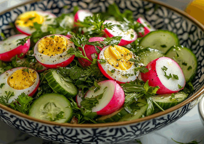 vkusnyj vitaminnyj reczept vesennego salata s krapivoj i yajczami-lessontime-ru-174592569900-0