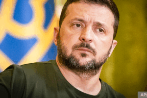 Владимир Зеленский и Путин: ВСУ получили приказ на пасхальное перемирие vladimir zelenskij i putin vsu poluchili prikaz na pashalnoe peremirie-lessontime-ru-174508932500-0