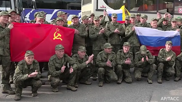 Еще 307 российских пленных вернулись с подконтрольной Киеву территории