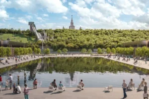 В Лужниках откроется новый поющий фонтан и зона отдыха для горожан v luzhnikah otkroetsya novyj poyushhij fontan i zona otdyha dlya gorozhan-lessontime-ru-174860085700-0