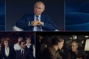 Владимир Путин и Владимир Машков представили вдохновляющий фильм «В списках не значился» vladimir putin i vladimir mashkov predstavili vdohnovlyayushhij film v spiskah ne znachilsya-lessontime-ru-174616556300-0