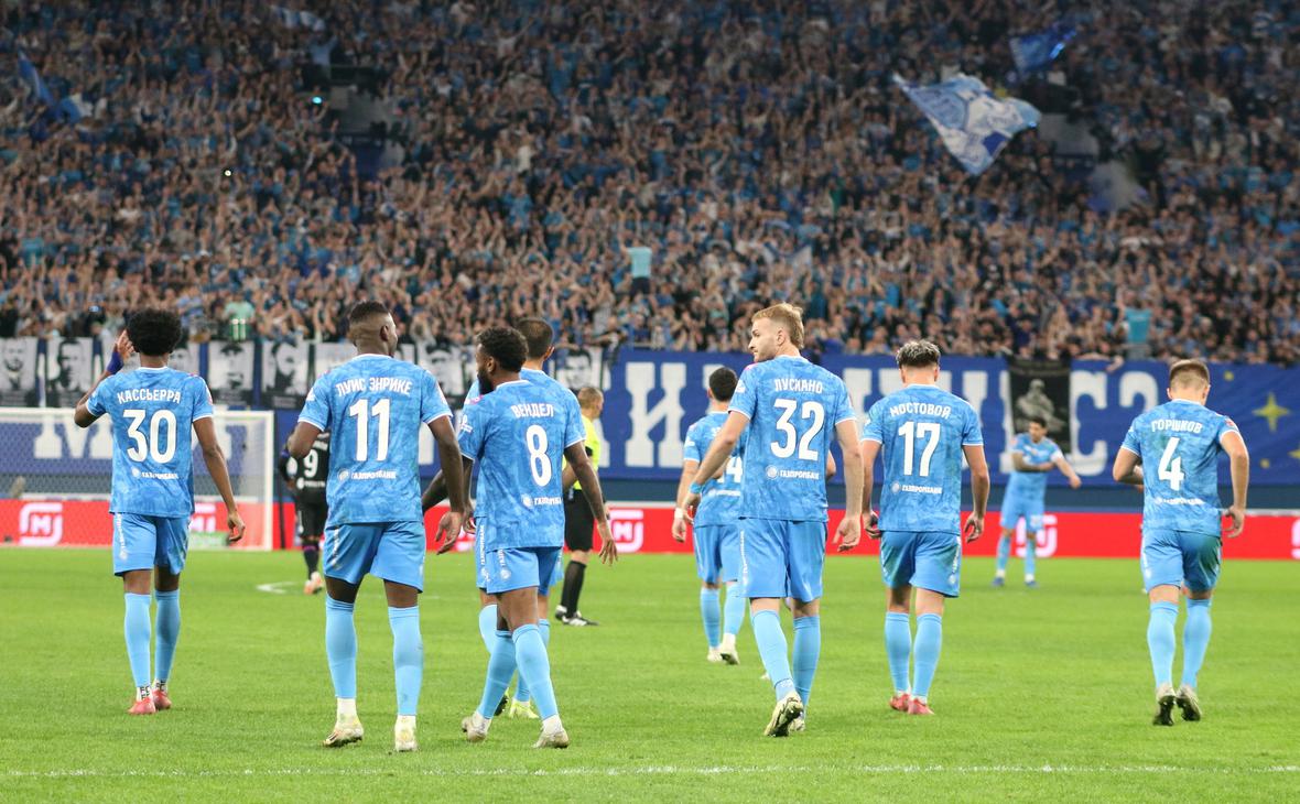 Игроки Зенита (Maksim Konstantinov / Global Look Press)