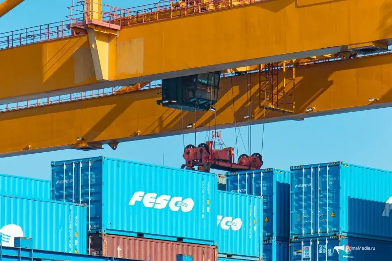 Контейнерный терминал ВМТП Илья Аверьянов, ИА PrimaMedia