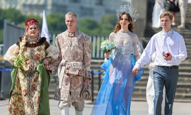 На фестиваль приехали 200 пар со всей страны | Источник: НЦ «Россия»