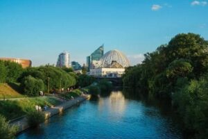 Денис Паслер: Новый переход через Исеть denis pasler most_lessontime