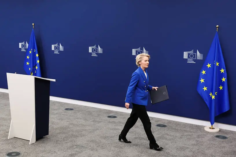 Глава Еврокомиссии Урсула фон дер Ляйен