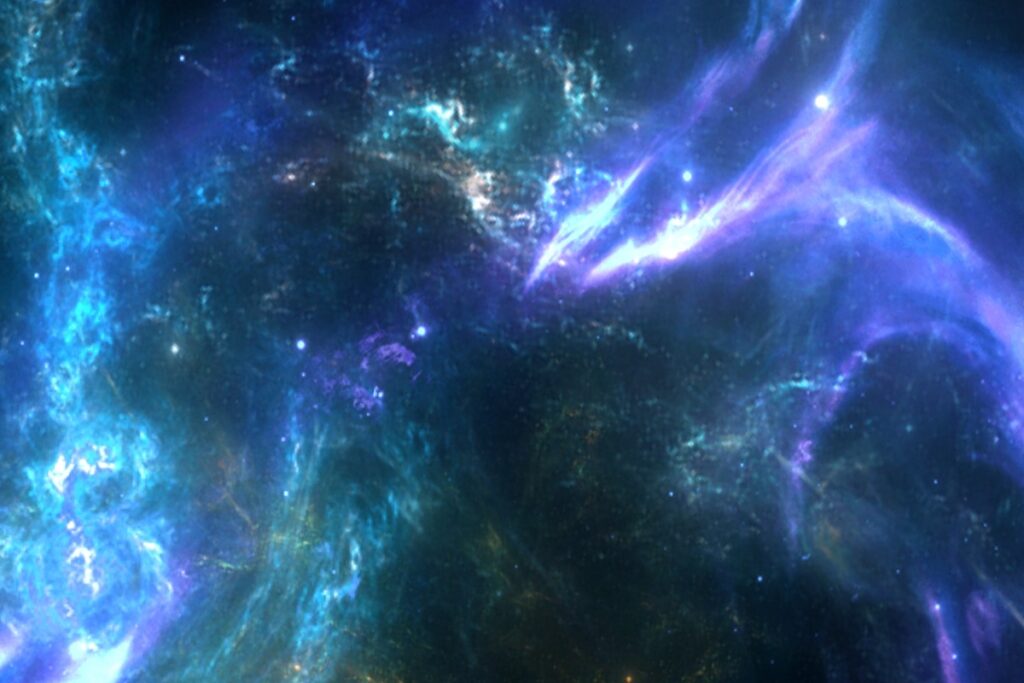 Галактика в космосе