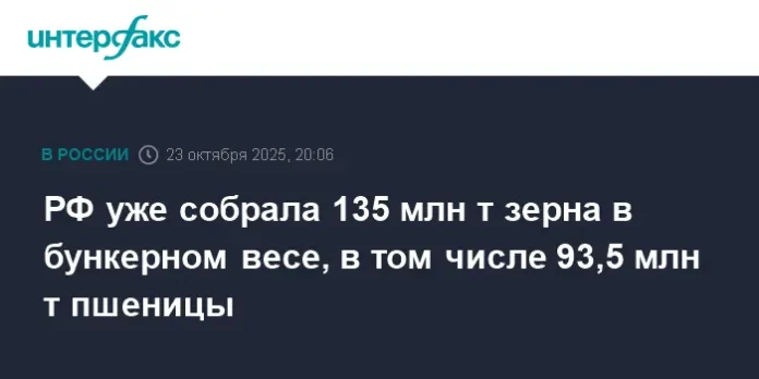 minselhoz soobshhaet o rekordnom urozhae zerna v 135 millionov tonn-lessontime-ru-0