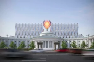 Владимир Ефимов презентовал инсталляцию сердца для нового корпуса НИИ Склифосовского vladimir efimov prezentoval installyacziyu serdcza dlya novogo korpusa nii sklifosovskogo-lessontime-ru-0