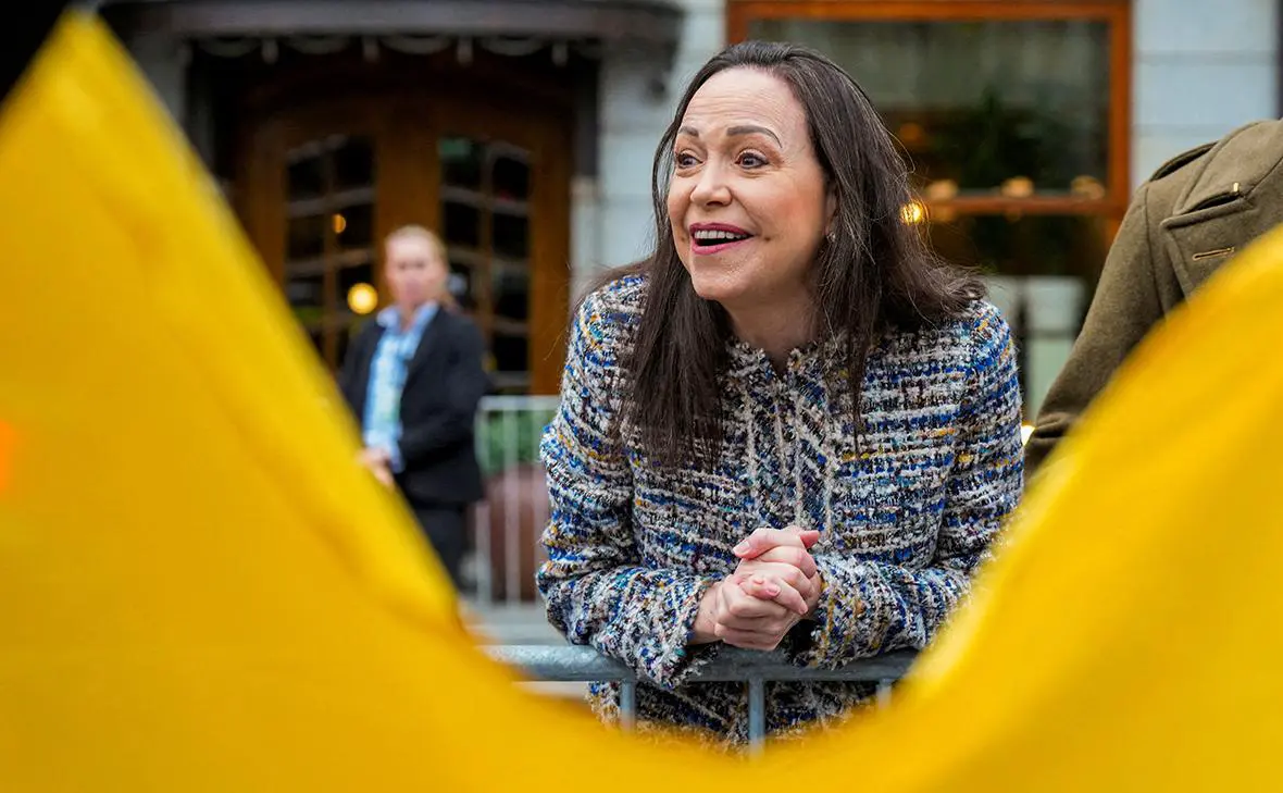 Мария Корина Мачадо (Ole Berg-Rusten / NTB / Reuters)