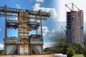 NASA завершило демонтаж исторических стендов Saturn V и шаттлов в Центре Маршалла zavershilo demontazh istoricheskih stendov i shattlov v czentre marshalla-lessontime-ru-0