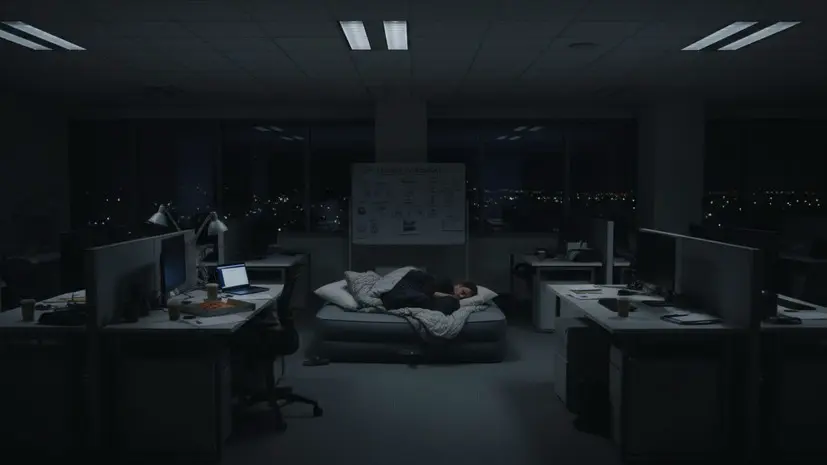 В Роскачестве разъяснили, разрешено ли сотруднику ночевать на работе