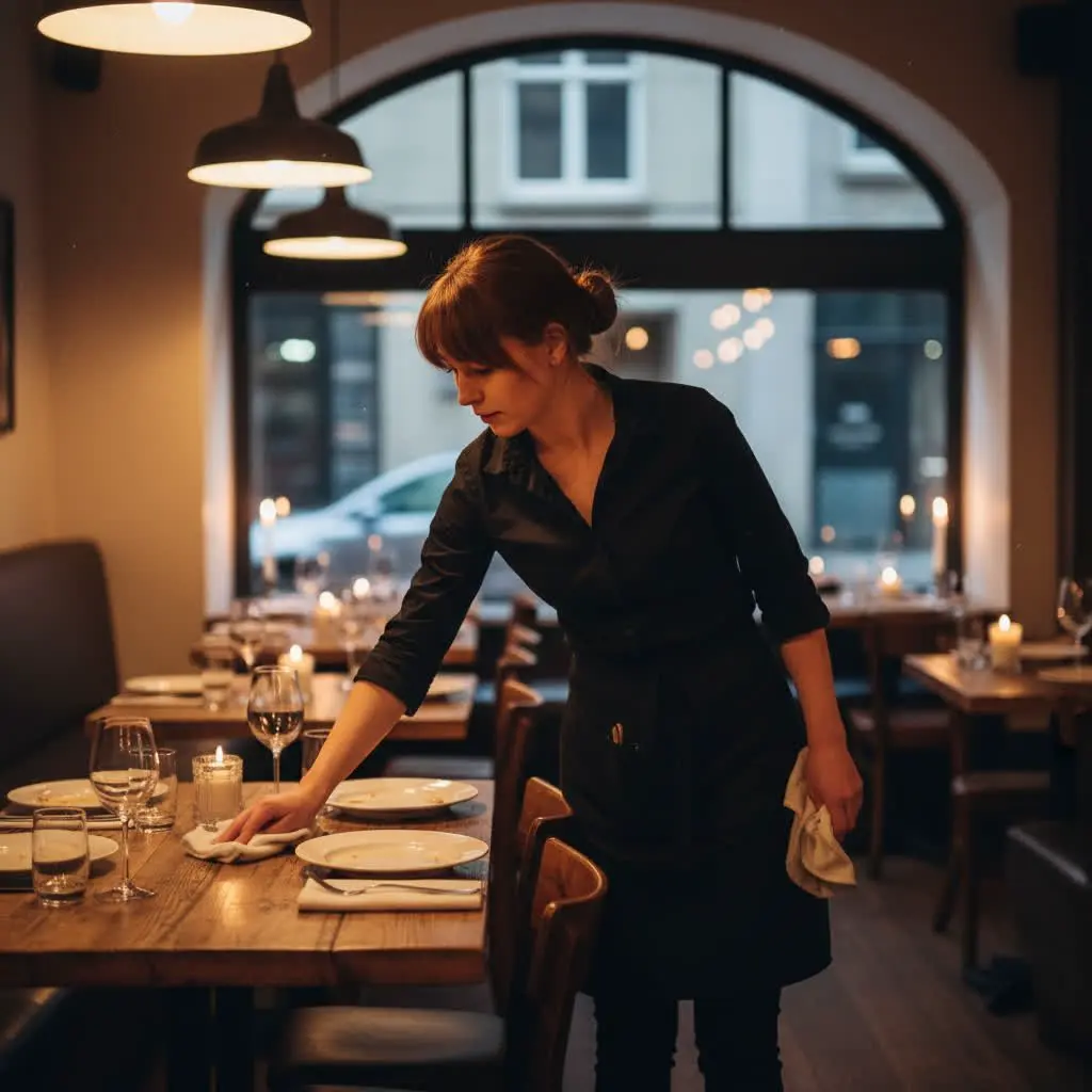 Почему сотрудники общепита не задерживаются надолго? сгенерировано нейросетью