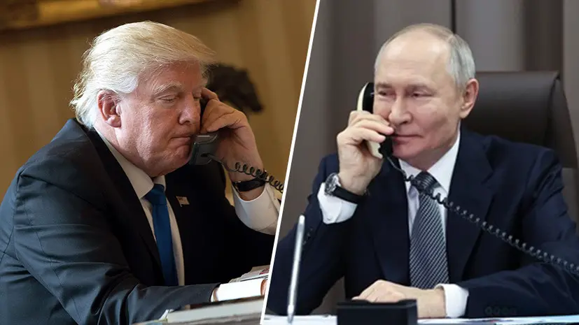Полуторачасовой разговор: что обсудили Владимир Путин и Дональд Трамп в ходе звонка