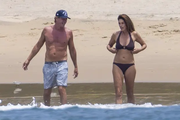 Рэнди Гербер и Синди Кроуфорд