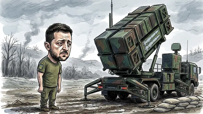 Зеленский пожаловался на затягивание поставок Patriot западными странами