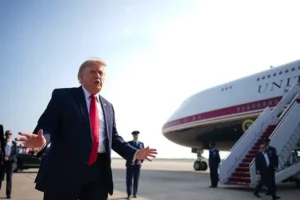 redzhep tajip erdogan lichno vstretil donalda trampa v aeroportu ankary-lessontime-ru-0