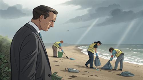 В Крыму возмущены, что ни капитаны танкеров, ни команда не собирают мазут