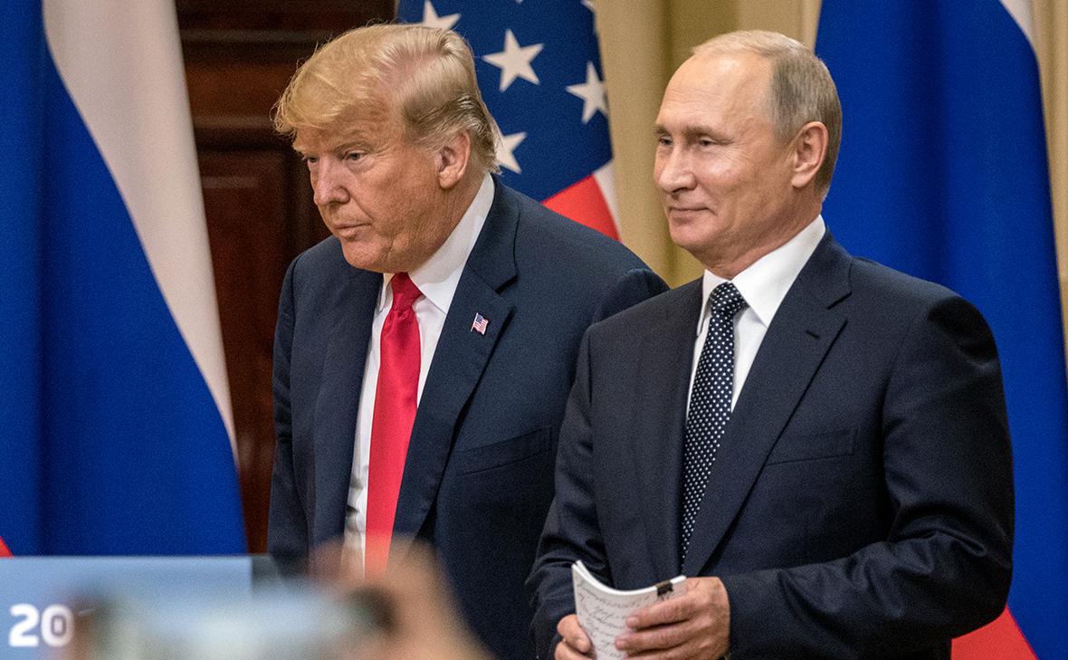 Дональд Трамп и Владимир Путин (Chris McGrath / Getty Images)