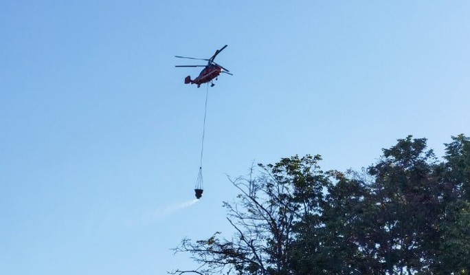 Московские спасатели продолжают помогать в борьбе с пожарами в соседних регионах