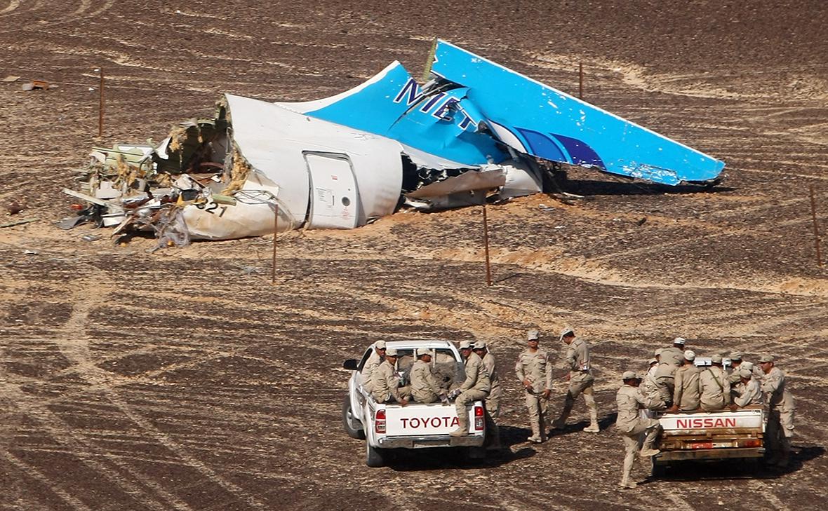 Место крушения российского самолета Airbus A321 в Египте, 2015 год (Максим Григорьев / ТАСС)