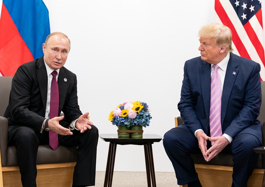 Владимир Путин и Дональд Трамп