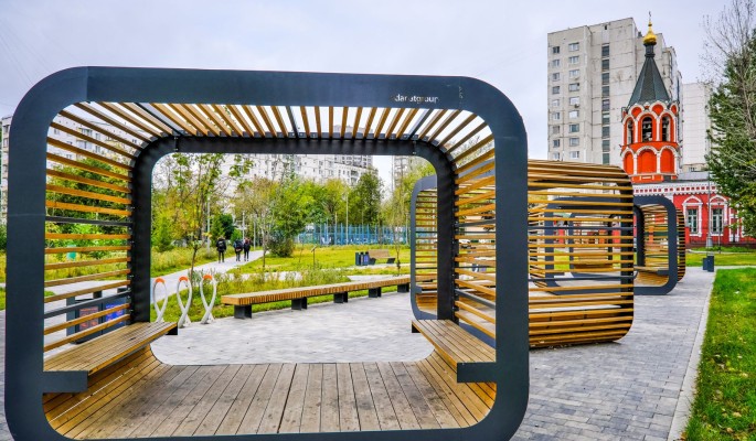 Собянин сообщил о завершении благоустройства возле 10 станций БКЛ